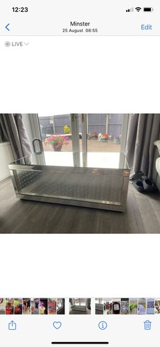 Mirrored coffee table - mirrored,