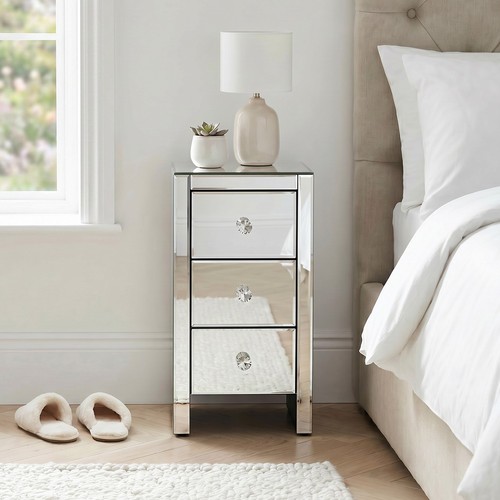 Slim narrow bedsides pair - pair, of
