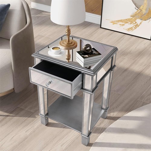 Venetian mirrored drawer - venetian,