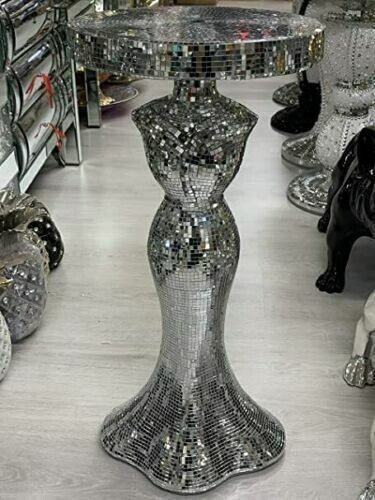 Silver venetian mirrored - mirrored, table