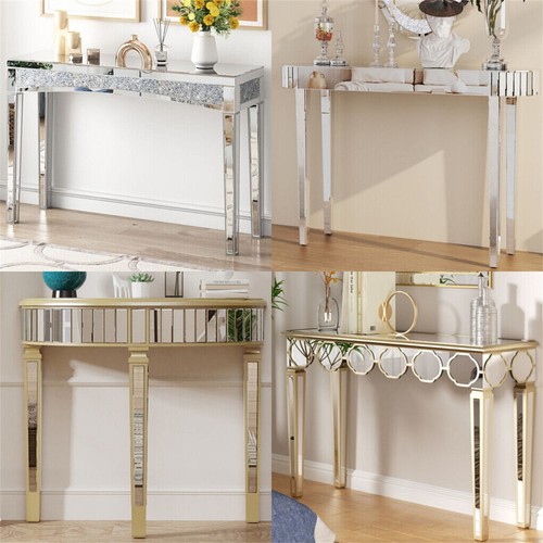 Venetian mirrored console - venetian,