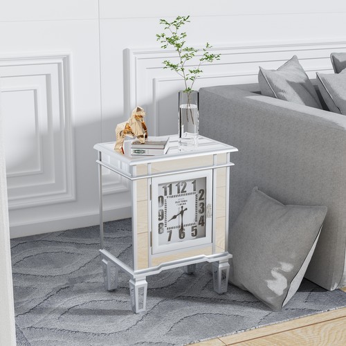 Modern glass nightstand - modern,