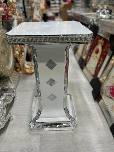 White venetian mirrored - mirrored, table