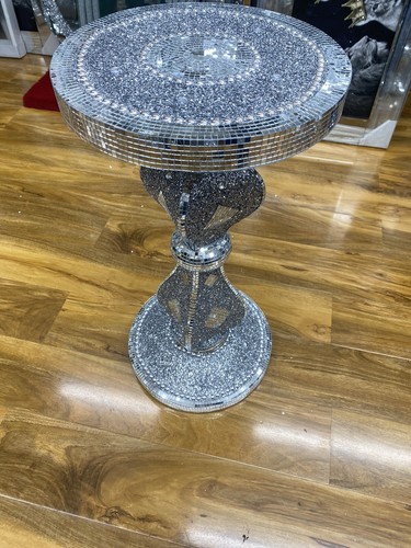Silver venetian mirrored - silver, table