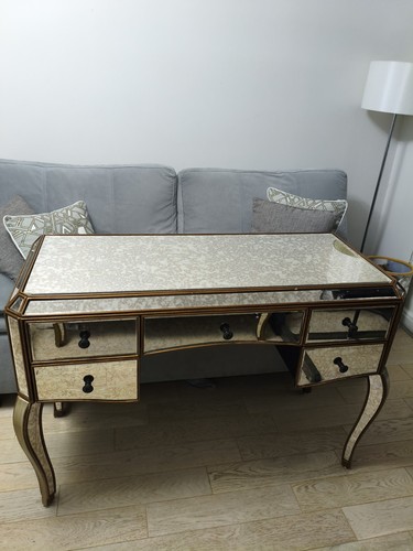 Large antiqued mmirrored - large,