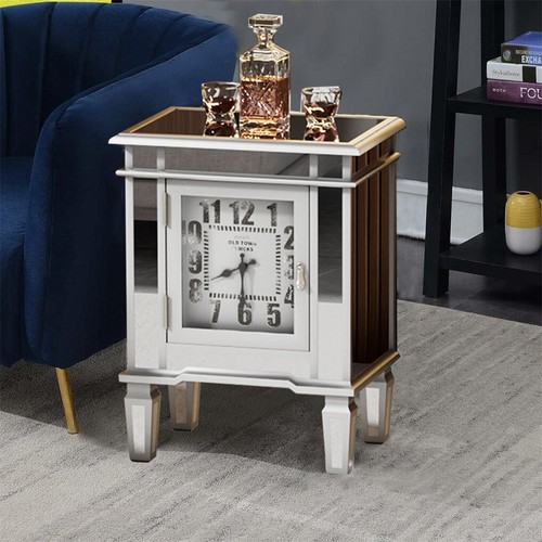 Glamour clock mirrored - glamour,