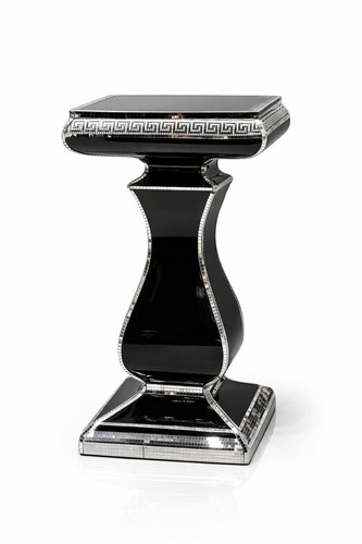 Black venetian mirrored - venetian,
